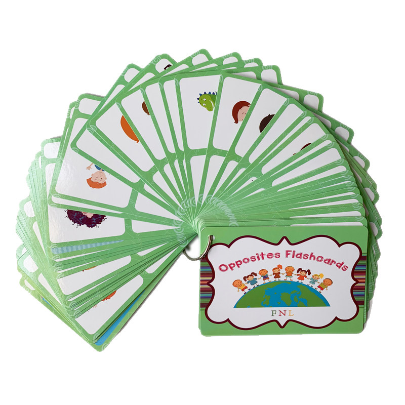 Party Games New Year - 100 Karşıt Kavram Kartı İngilizce Kelime