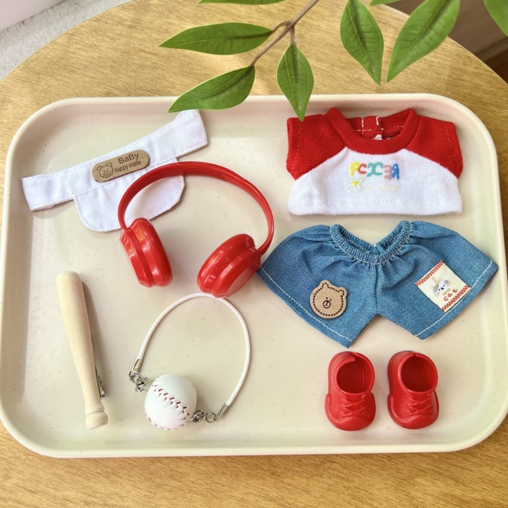 Party Games 15 In 1 - 15/17 cm Labubu Bebek Giysileri Kıyafetleri