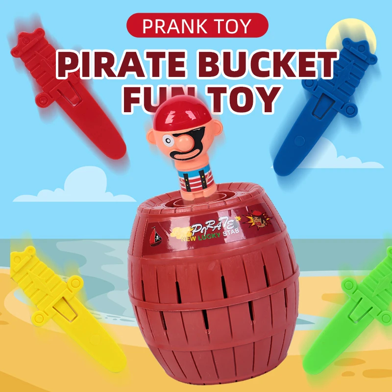 Party Games 15 In 1 - Komik Şaka Oyuncak Seti Korsan Kovası