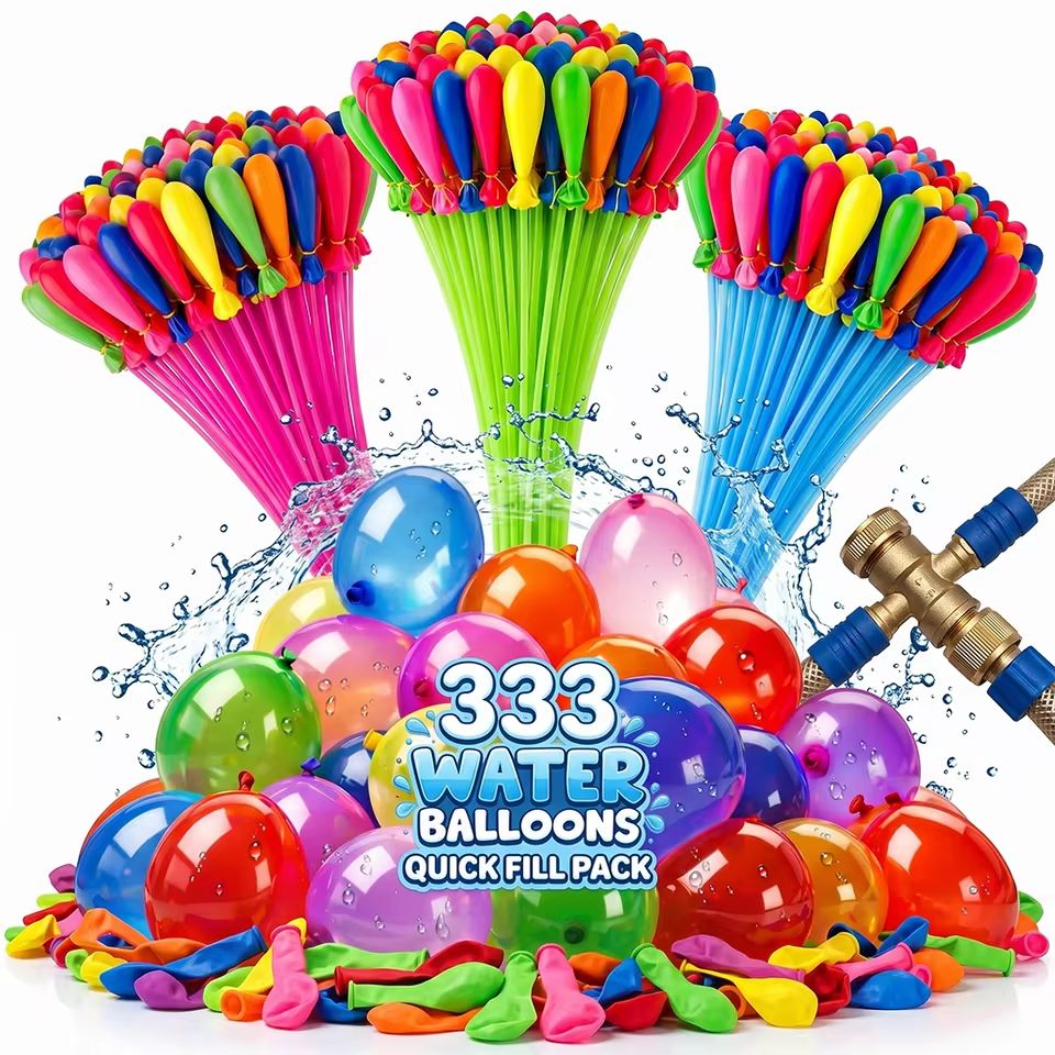 Quick Games Party - 333 Adet Hızlı Doldurulan Su Balonları