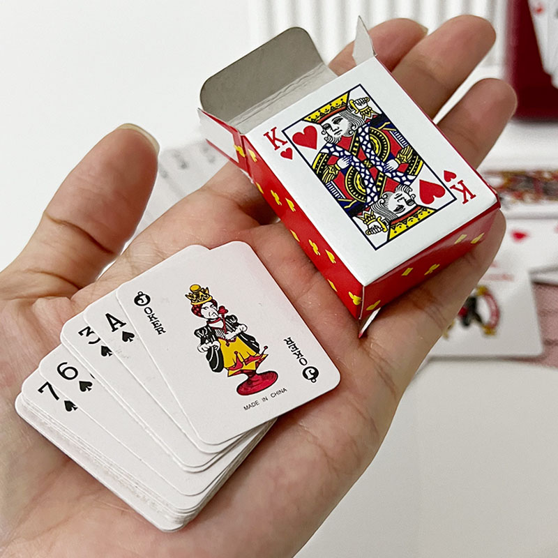 Party Games Juegos De Mesa - 5 Adet Mini Poker Oyun Kartları