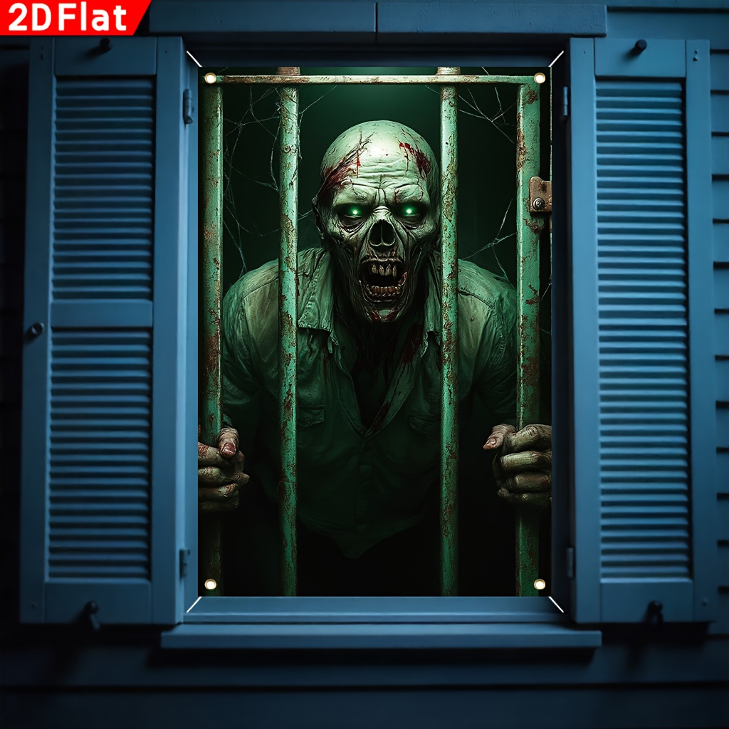 Zombie Party Games - 2D düzlem, 1 adet yeşil gözlü