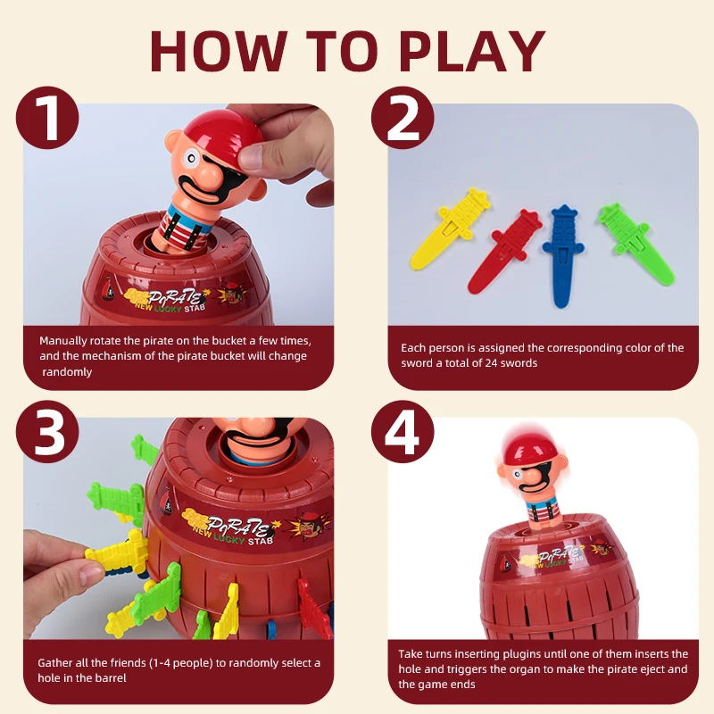 Komik Şaka Oyuncak Seti Korsan - Party Games 15 In 1 incelemesi ve fiyatı