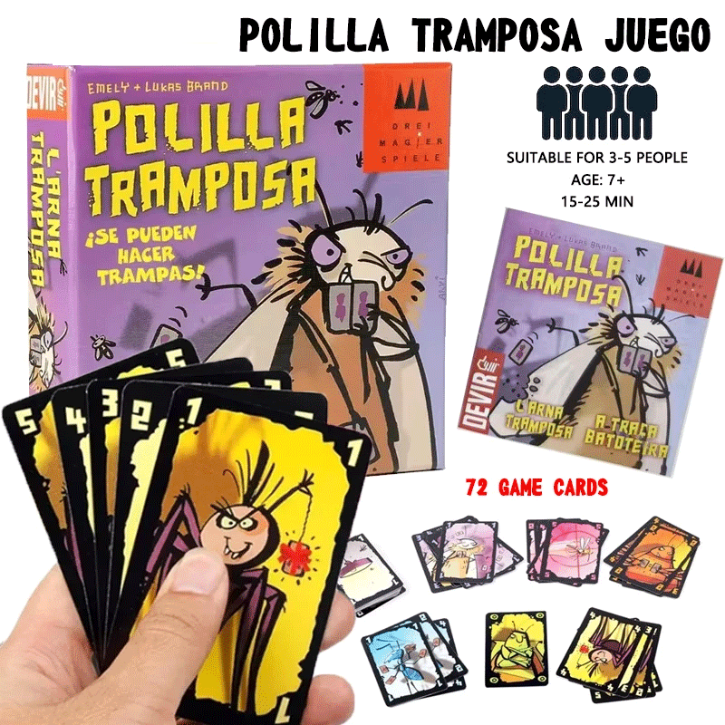 Hile Yapan Güve İspanyol Kart  - Party Games Juegos De Mesa incelemesi ve fiyatı